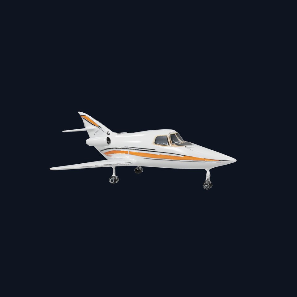 Private Jet Aircraft Model Pack